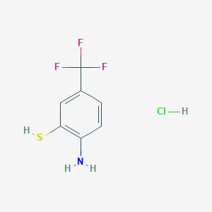 2-Amino-5-trifluoromethylbenzenethiol hydrochloride
