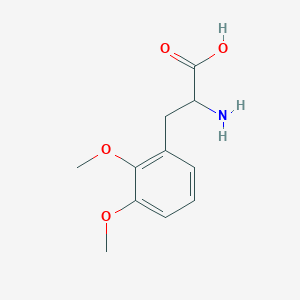 molecular formula C11H15NO4 B3338574 2-amino-3-(2,3-dimethoxyphenyl)propanoic Acid CAS No. 98758-15-7