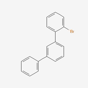 molecular formula C18H13B B3338590 2-bromo-1,1':3',1''-Terphenyl CAS No. 1133796-49-2