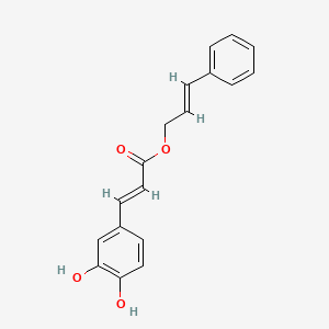 molecular formula C18H16O4 B3338595 Cinnamyl caffeate CAS No. 115610-32-7