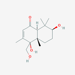molecular formula C15H24O4 B3338597 Ustusol A CAS No. 1175543-02-8