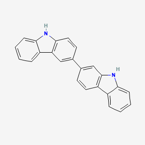 molecular formula C24H16N2 B3338612 2,3'-联咔唑 CAS No. 1226810-14-5