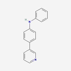 molecular formula C17H14N2 B3338636 N-phenyl-4-(pyridin-3-yl)aniline CAS No. 1448787-63-0