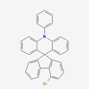 molecular formula C31H20BrN B3338643 4'-Bromo-10-phenyl-10H-spiro[acridine-9,9'-fluorene] CAS No. 1598410-12-8
