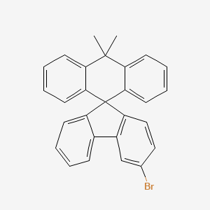 molecular formula C28H21B B3338656 3'-Bromo-10,10-dimethyl-Spiro[anthracene-9(10H),9'-[9H]fluorene] CAS No. 2170533-42-1