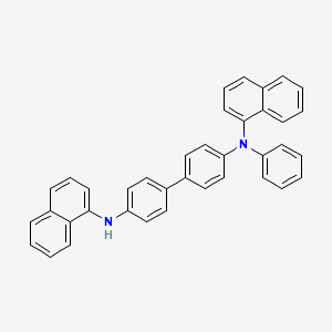molecular formula C38H28N2 B3338672 [1,1'-Biphenyl]-4,4'-diamine, N4,N4'-di-1-naphthalenyl-N4-phenyl- CAS No. 352359-43-4