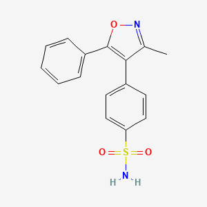 4-(3-Methyl-5-phenylisoxazol-4-yl)benzenesulfonamide