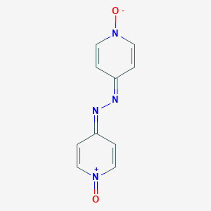 molecular formula C10H8N4O2 B3338971 Azobis(pyridine N-oxide) CAS No. 20222-80-4