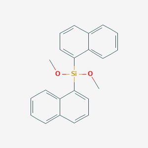 molecular formula C22H20O2Si B3338975 Dimethoxydi(naphthalen-1-yl)silane CAS No. 21591-48-0