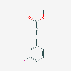 molecular formula C10H7FO2 B3338982 (3-fluoro-phenyl)-propynoic Acid Methyl Ester CAS No. 221148-38-5