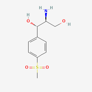 (S(R*,R*))-2-Amino-1-(p-(methylsulphonyl)phenyl)propane-1,3-diol