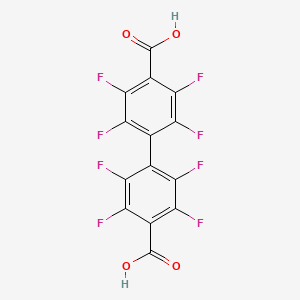 2,2',3,3',5,5',6,6'-Octafluoro-[1,1'-biphenyl]-4,4'-dicarboxylic acid