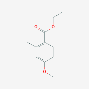 molecular formula C11H14O3 B3339049 Ethyl 4-methoxy-2-methylbenzoate CAS No. 56427-62-4