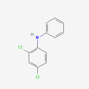 molecular formula C12H9Cl2N B3339068 2,4-dichloro-N-phenylaniline CAS No. 58373-59-4