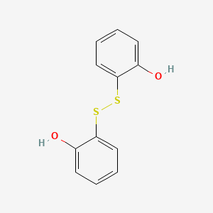 molecular formula C12H10O2S2 B3339091 2,2'-Dithiodiphenol CAS No. 6300-58-9