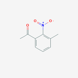 molecular formula C9H9NO3 B3339116 1-(3-Methyl-2-nitrophenyl)ethanone CAS No. 69976-71-2