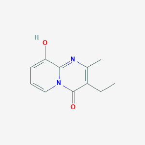 3-ethyl-9-hydroxy-2-methyl-4H-pyrido[1,2-a]pyrimidin-4-one