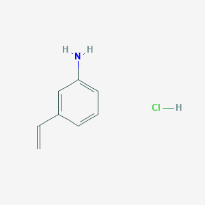 molecular formula C8H10ClN B3339151 3-Vinylaniline hydrochloride CAS No. 73847-53-7