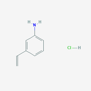 molecular formula C8H10ClN B3339151 3-乙烯基苯胺盐酸盐 CAS No. 73847-53-7