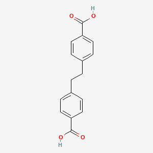 molecular formula C16H14O4 B3339174 4-[2-(4-Carboxyphenyl)ethyl]benzoic acid CAS No. 793-07-7
