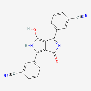 molecular formula C20H10N4O2 B3339188 颜料橙 71 CAS No. 84632-50-8