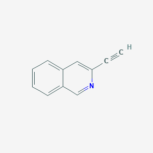 molecular formula C11H7N B3339218 3-乙炔异喹啉 CAS No. 86520-97-0
