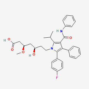 molecular formula C34H37FN2O5 B3339265 3-O-Methylatorvastatin CAS No. 887324-53-0