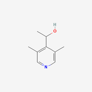 molecular formula C9H13NO B3339273 1-(3,5-Dimethylpyridin-4-yl)ethanol CAS No. 90642-85-6