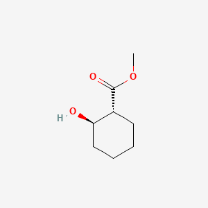 molecular formula C8H14O3 B3339287 trans-Methyl 2-hydroxycyclohexanecarboxylate CAS No. 936-04-9