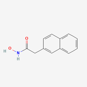 molecular formula C12H11NO2 B3339581 N-hydroxy-2-(naphthalen-2-yl)acetamide CAS No. 106359-52-8