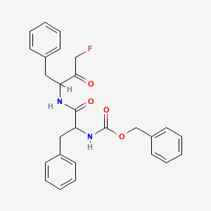 molecular formula C27H27FN2O4 B3339606 Cathepsin L Inhibitor I CAS No. 108005-94-3