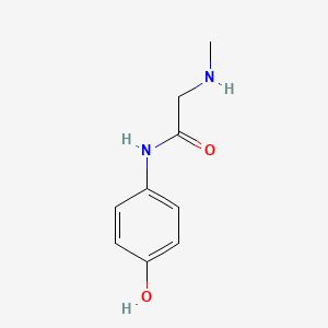 molecular formula C9H12N2O2 B3339673 N-(4-hydroxyphenyl)-2-(methylamino)acetamide CAS No. 1152641-19-4