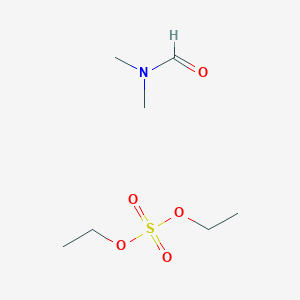 molecular formula C7H17NO5S B3339771 N,N-Dimethylformamide diethyl sulfate adduct CAS No. 1228182-35-1