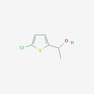 molecular formula C6H7ClOS B3339792 1-(5-氯噻吩-2-基)乙醇 CAS No. 125712-84-7