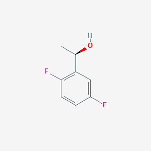 molecular formula C8H8F2O B3339835 (1R)-1-(2,5-二氟苯基)乙醇 CAS No. 126534-37-0