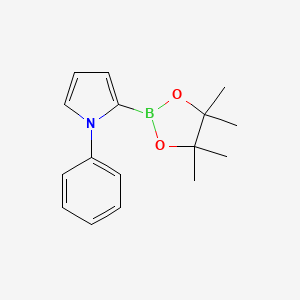 1-Phenyl-2-(4,4,5,5-tetramethyl-1,3,2-dioxaborolan-2-yl)-1H-pyrrole