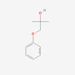 molecular formula C10H14O2 B3339927 2-Methyl-1-phenoxypropan-2-ol CAS No. 13524-74-8