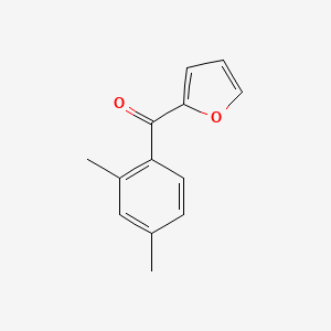 molecular formula C13H12O2 B3340018 2-(2,4-二甲基苯甲酰)呋喃 CAS No. 15817-48-8