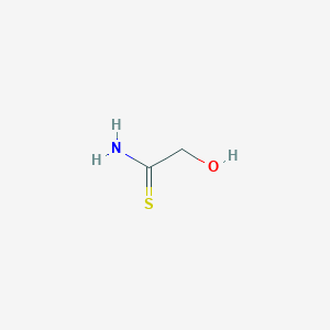 molecular formula C2H5NOS B3340026 2-Hydroxyethanethioamide CAS No. 174971-06-3