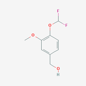 [4-(Difluoromethoxy)-3-methoxyphenyl]methanol