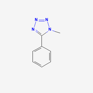 molecular formula C8H8N4 B3340059 1-Methyl-5-phenyltetrazole CAS No. 20743-50-4