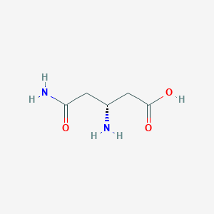 (3R)-3-amino-4-carbamoylbutanoic acid