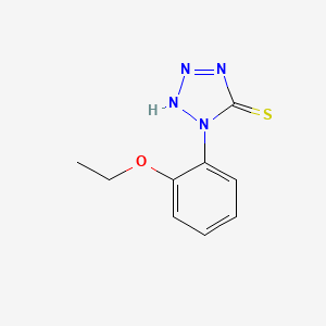 molecular formula C9H10N4OS B3340088 1-(2-Ethoxy-phenyl)-1H-tetrazole-5-thiol CAS No. 22347-26-8