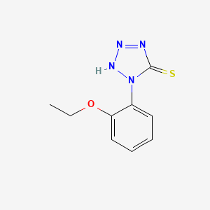 molecular formula C9H10N4OS B3340088 1-(2-乙氧基苯基)-1H-四唑-5-硫醇 CAS No. 22347-26-8