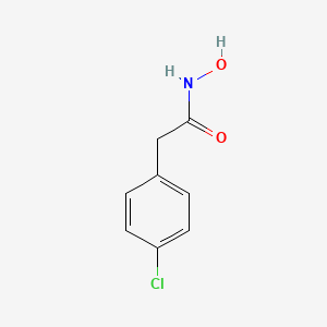 molecular formula C8H8ClNO2 B3340143 2-(4-氯苯基)-N-羟基乙酰胺 CAS No. 2593-91-1