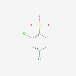 molecular formula C6H3Cl2FO2S B3340163 2,4-dichlorobenzenesulfonyl Fluoride CAS No. 26120-88-7