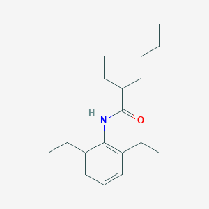 molecular formula C18H29NO B334018 N-(2,6-diethylphenyl)-2-ethylhexanamide 