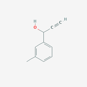 molecular formula C10H10O B3340220 1-(3-Methylphenyl)-2-propyn-1-ol CAS No. 29978-38-9