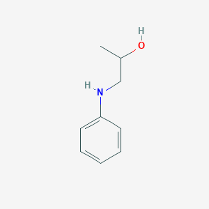 molecular formula C9H13NO B3340236 1-(Phenylamino)propan-2-ol CAS No. 3233-06-5