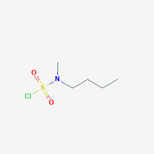 molecular formula C5H12ClNO2S B3340322 Butyl(methyl)sulfamoyl chloride CAS No. 41483-74-3